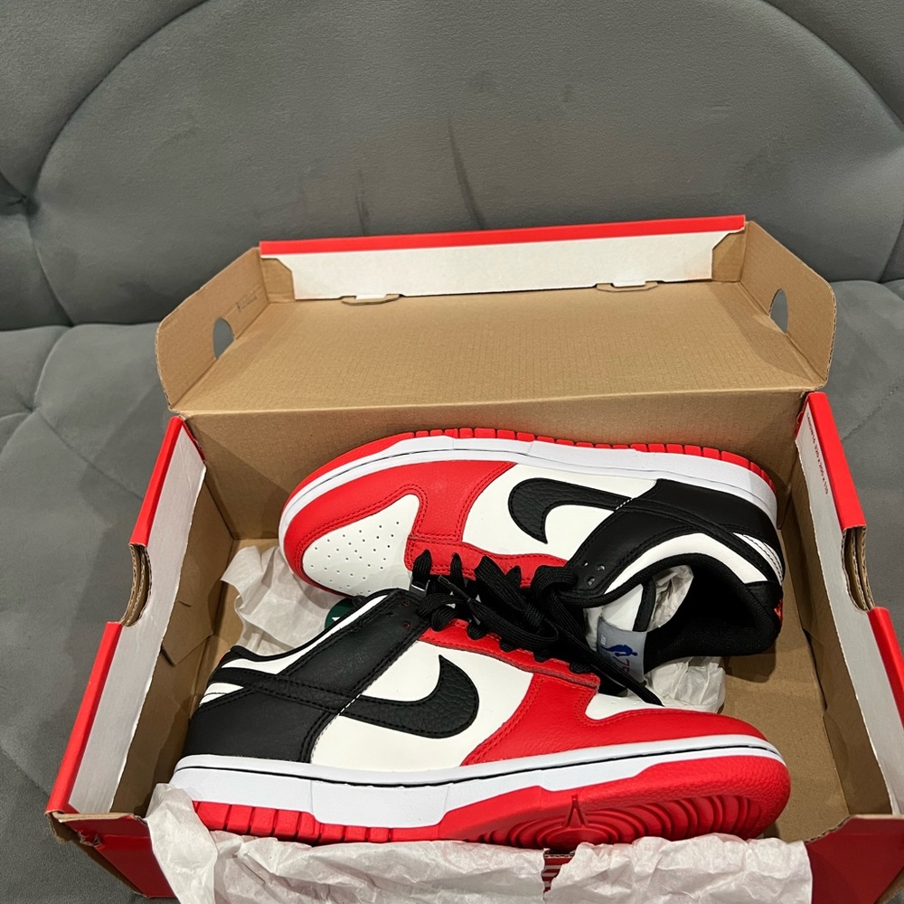 NBA X DUNK LOW EMB '75TH ANNIVERSARY - BULLS'